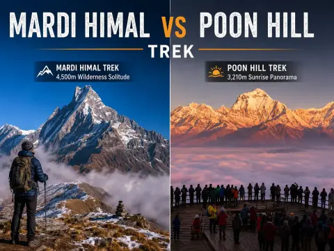 Mardi Himal or Poon Hill Trek