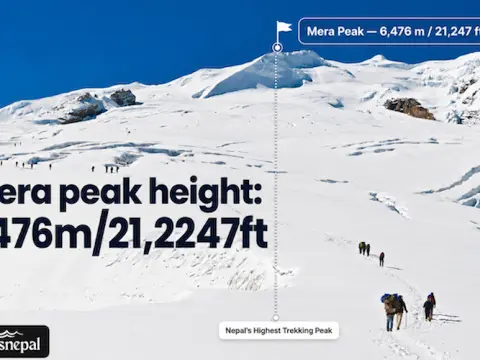 Mera Peak Height
