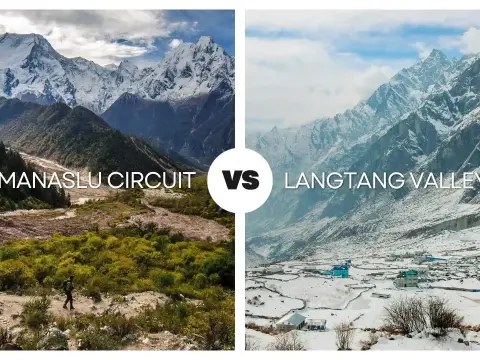Manaslu Circuit vs Langtang Valley Trek