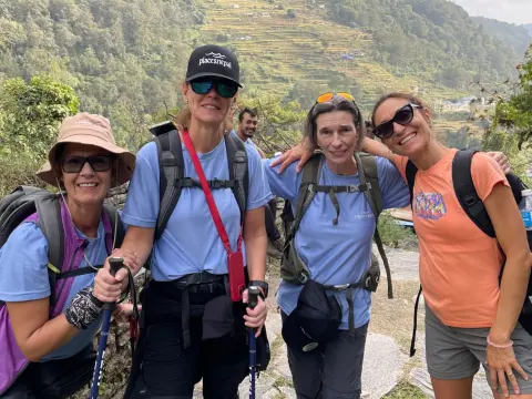 Women Trekking in Nepal