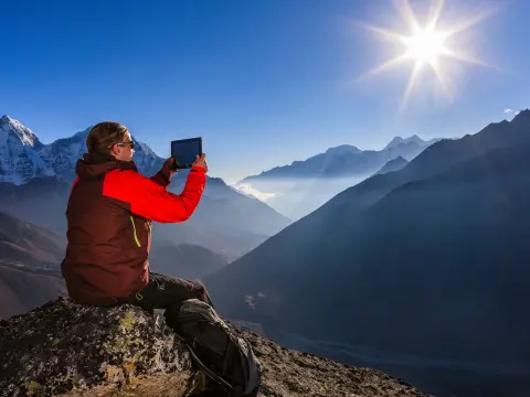 Where the Helicopter Picks You Up on the Everest Base Camp Trek