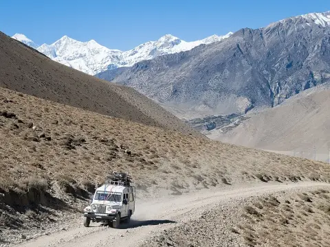 Annapurna Circuit Trek by Jeep