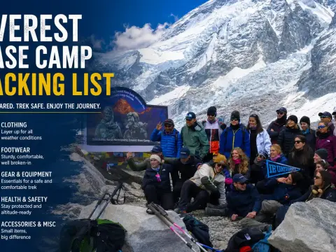 Everest Base Camp Packing List